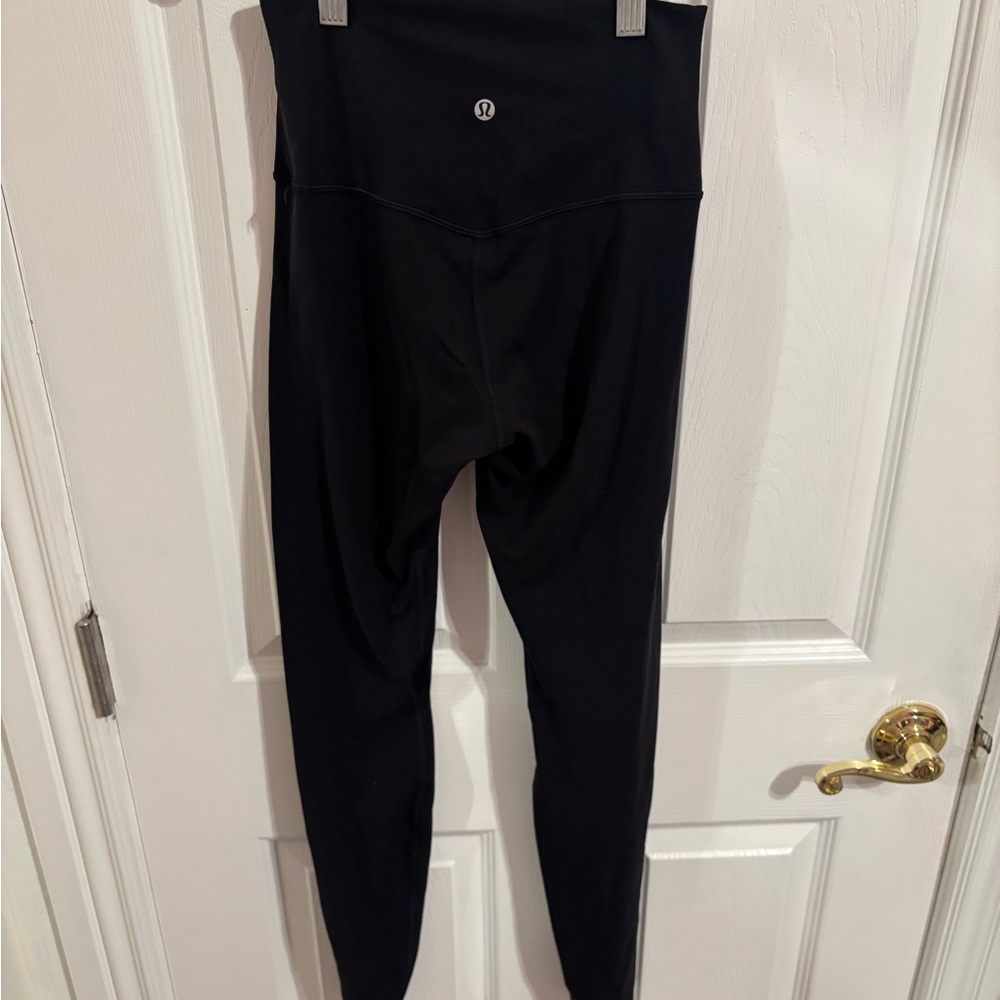 Black LuluLemon Black Align Leggings
